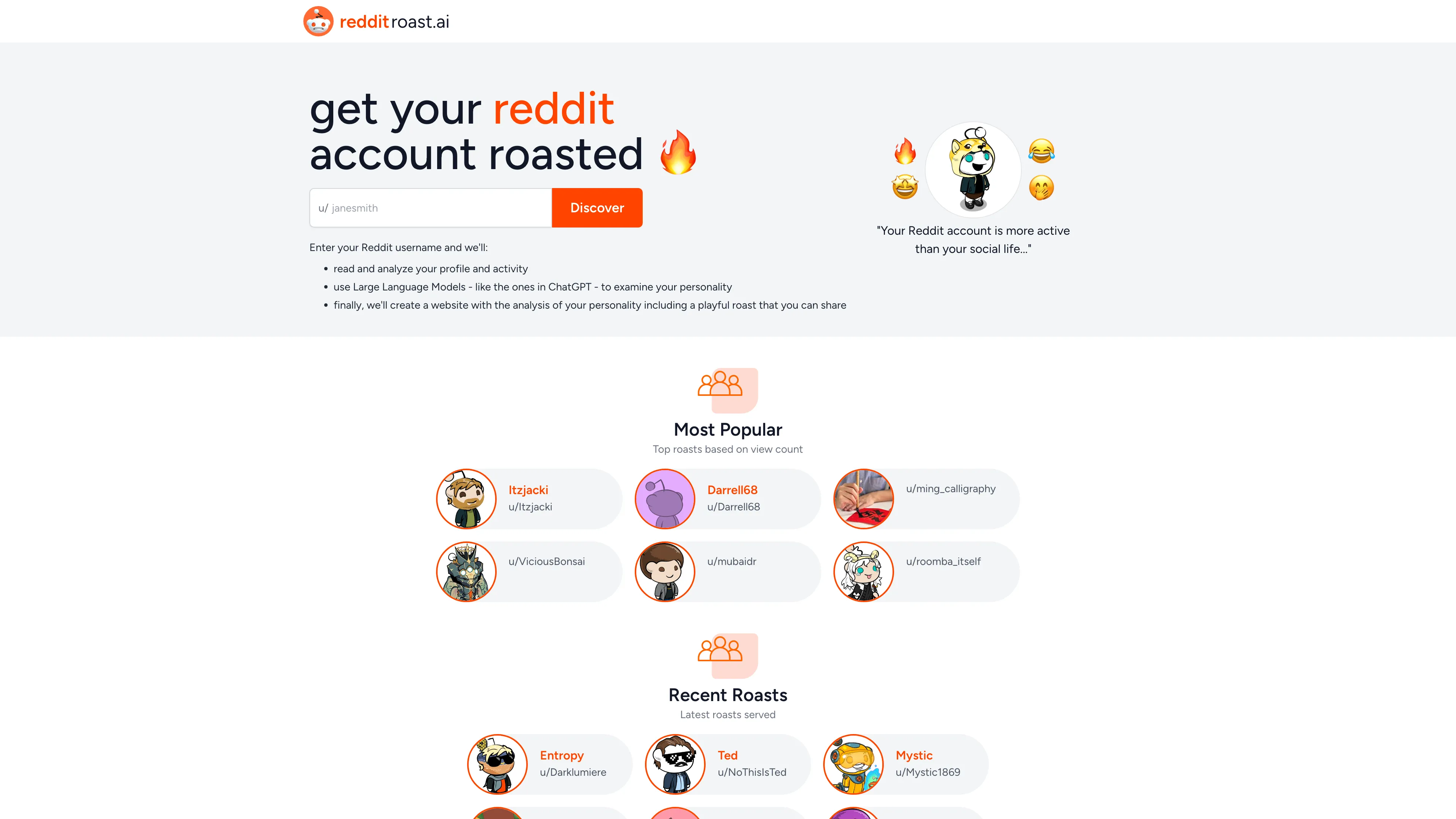 RedditRoast