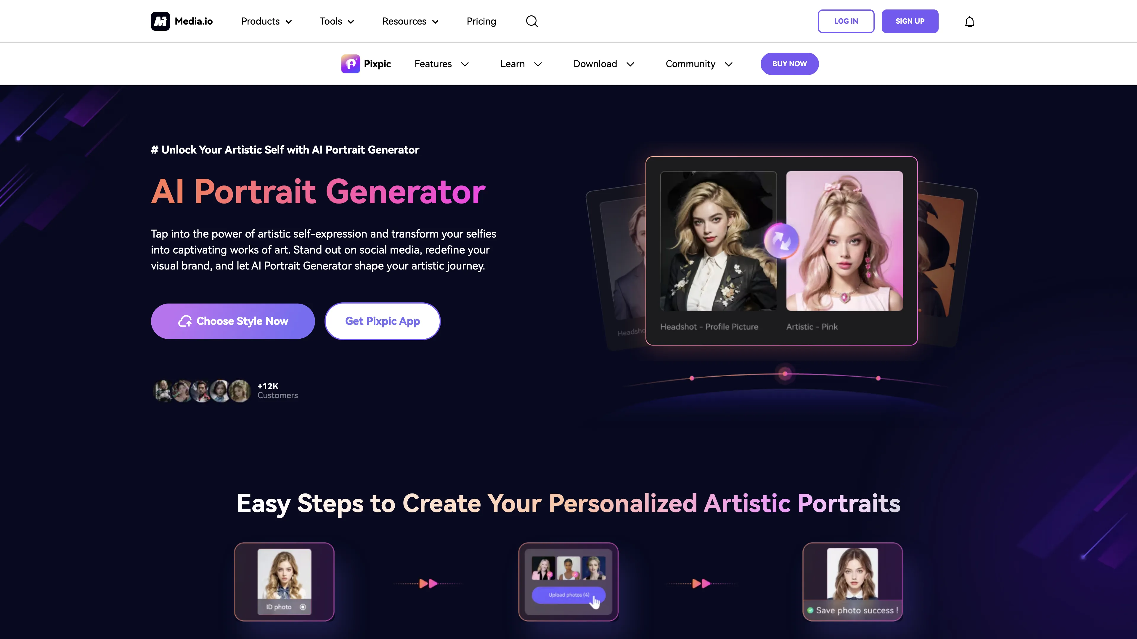 Pixpic AI Portrait Generator